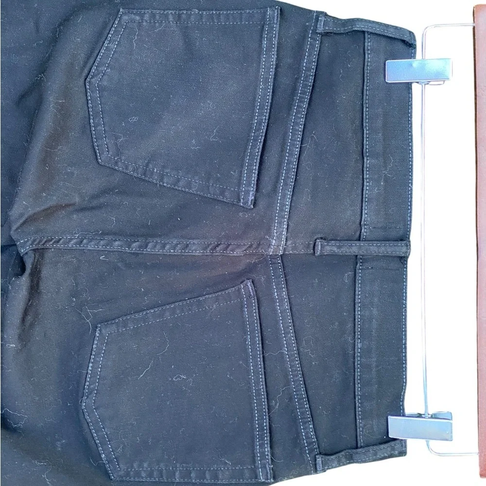 JCREW VINTAGE STRAIGHT BLACK 9” RISE BUTTONFLY SPECIAL ECO FAIR TRADE NWOT 25